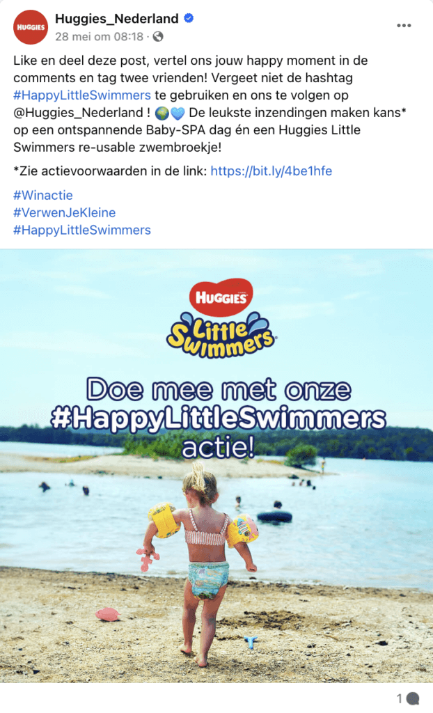 Werk voor Huggies Happy Little Swimmers