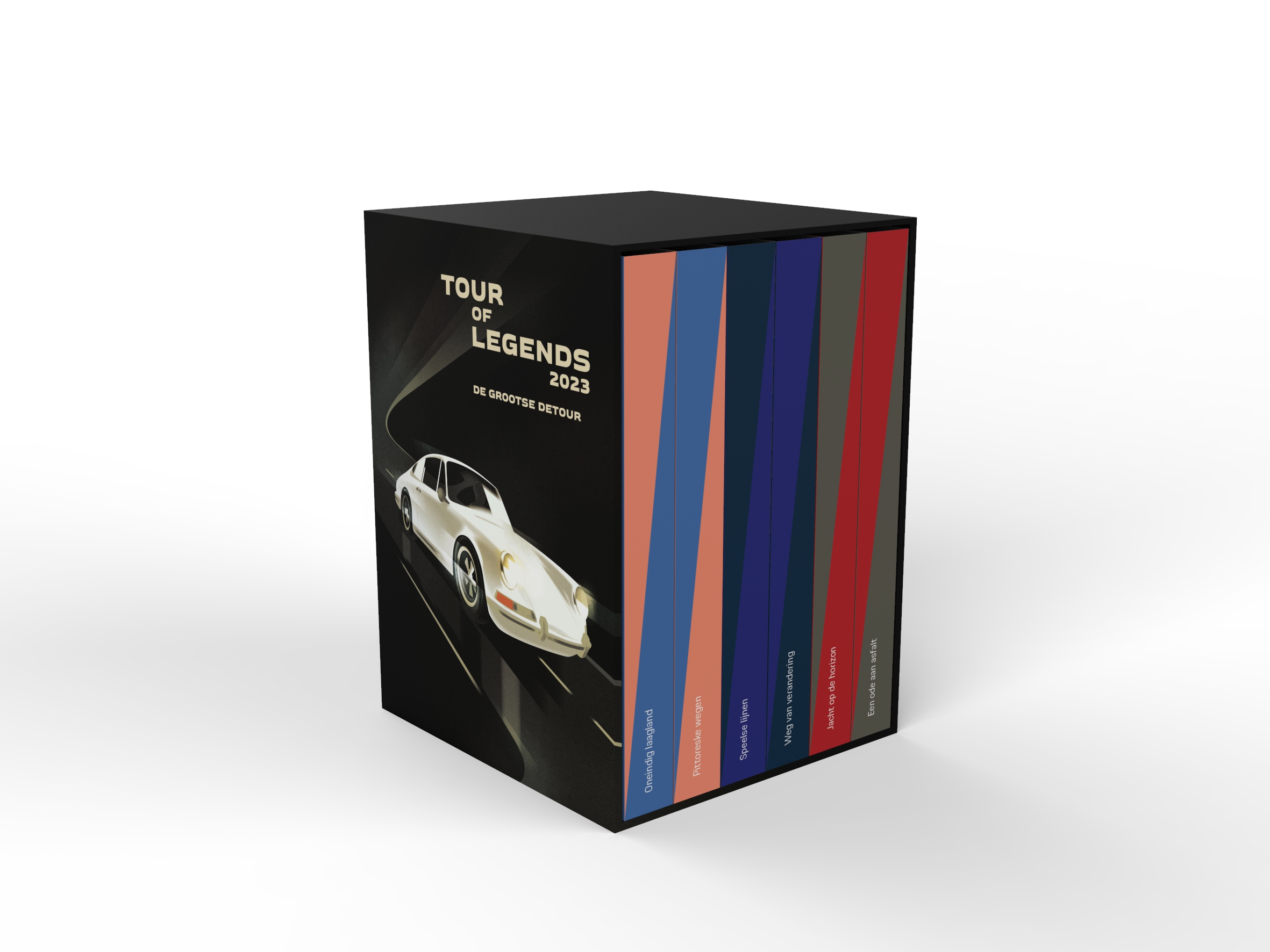 Porsche cassette routeboekjes – gemini design