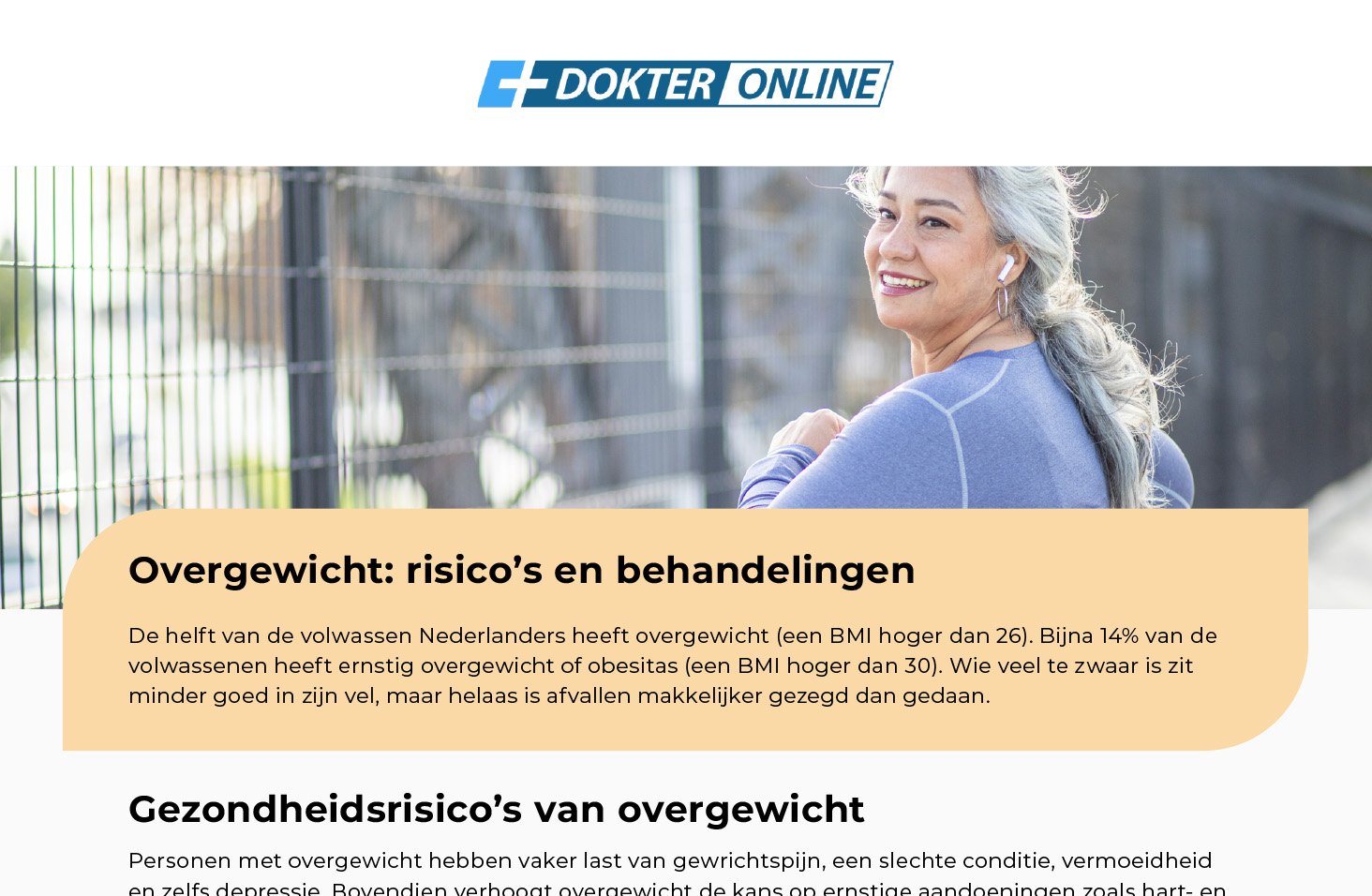 Dokter online onepager – gemini design